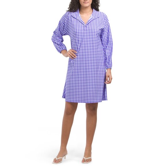 JUDE CONNALLY Blue Made In Usa Florence Jude Cloth Mini Dress